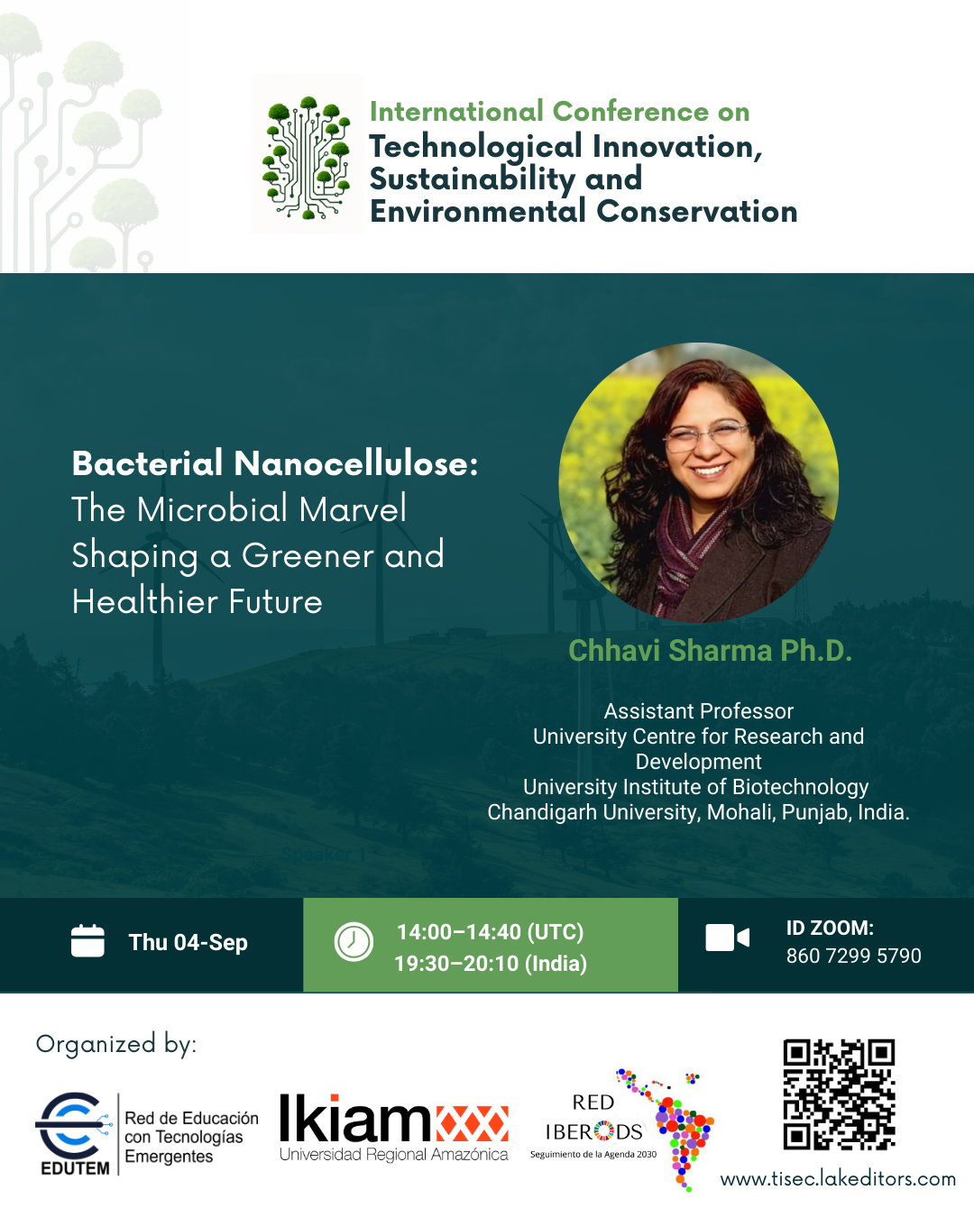 TISEC2025-KEYNOTE SPEAKER-Chhavi Sharma PhD