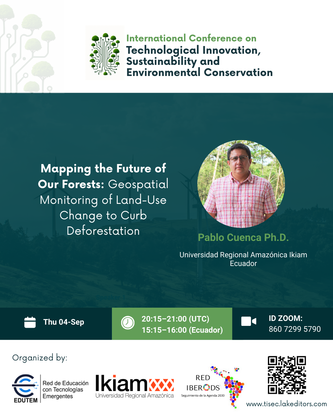 TISEC2025-KEYNOTE SPEAKER- Pablo Cuenca PhD