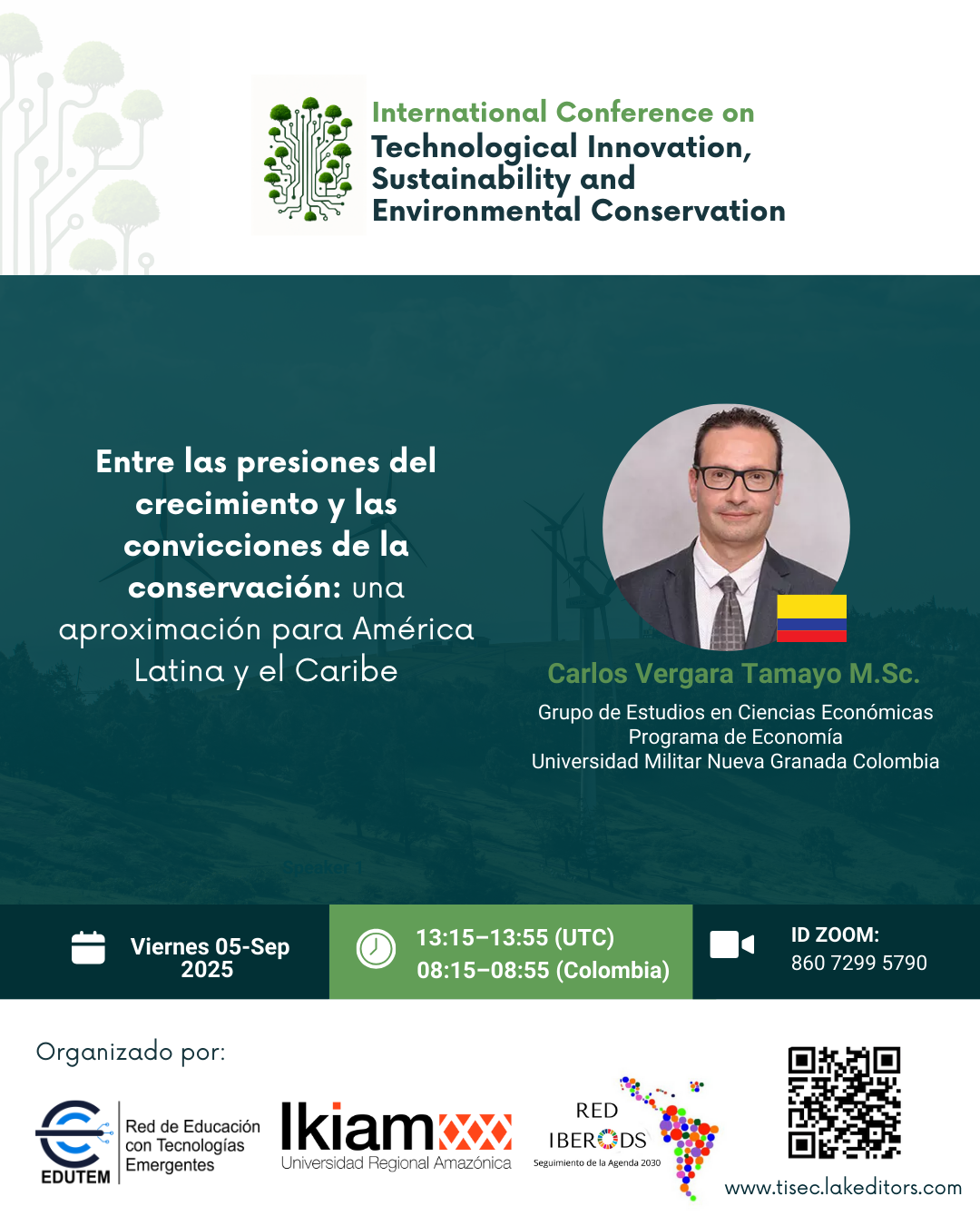 TISEC2025-PONENTE PRINCIPAL- Carlos Vergara Tamayo MsC